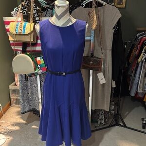 Calvin Klein Royal Blue Midi Dress❤️